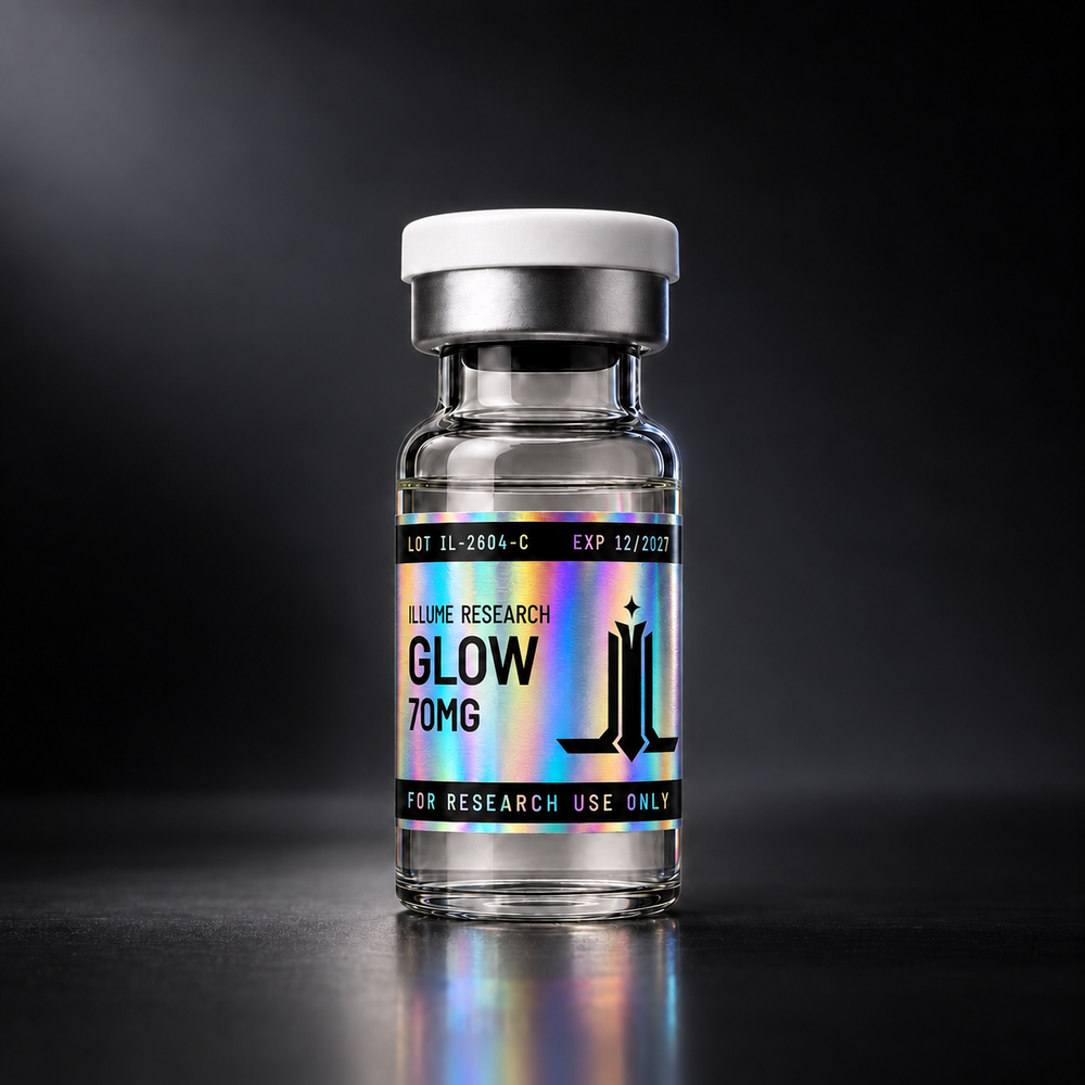GLOW 70MG vial